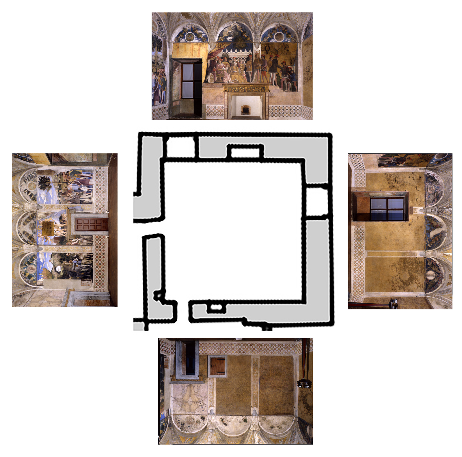 Camera degli sposi schema 03