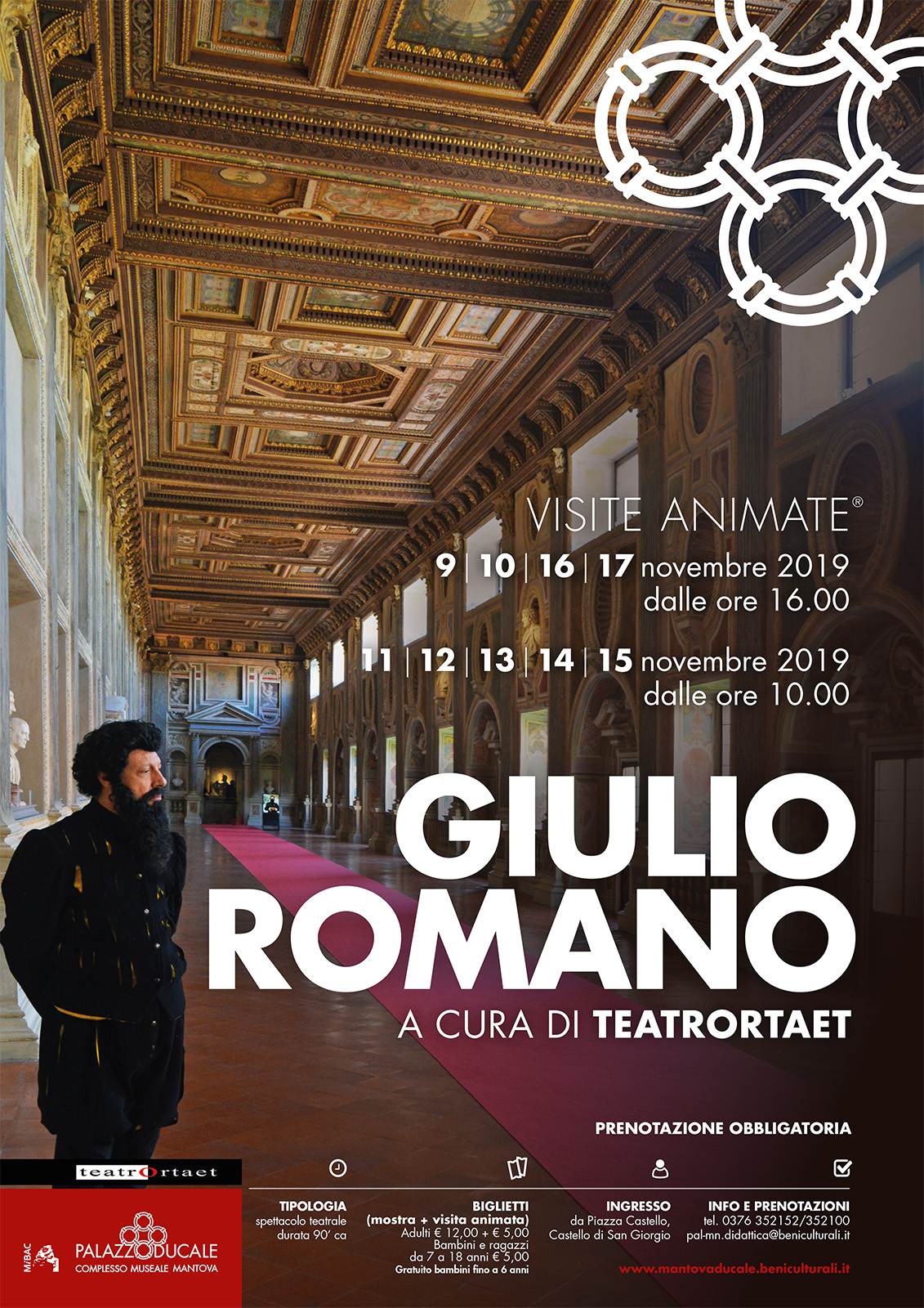 Locandina A3 VISITE ANIMATE novembre